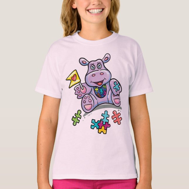 Nilpferd & die wandernden Teile T-Shirt (Vorderseite)