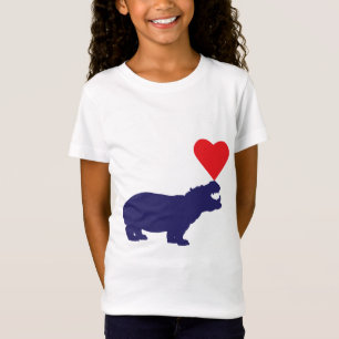 Nilpferd Liebe T-Shirt