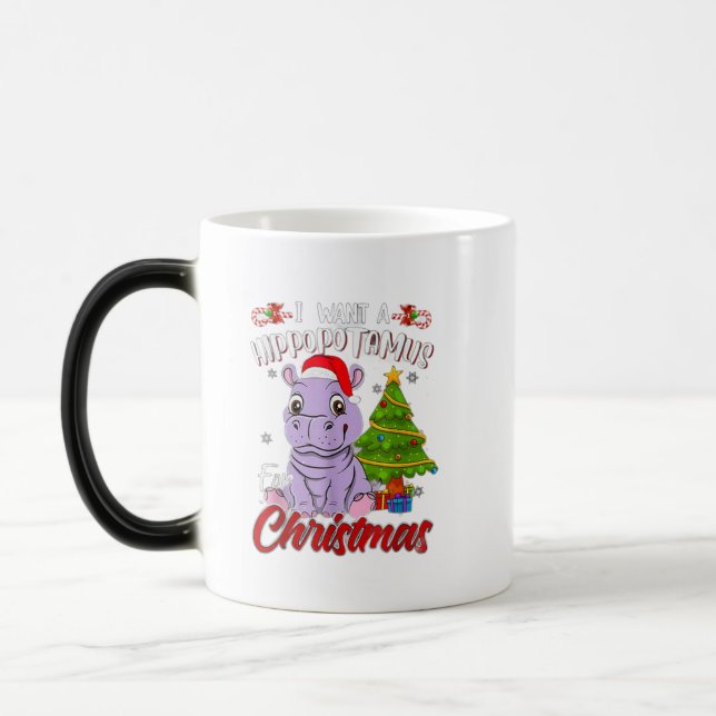 Nilpferd-Tasse Verwandlungstasse (Links)