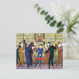 Nils von Dardel - Das Ei des Columbus Mitteilungskarte