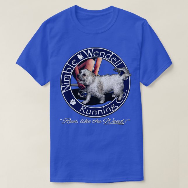 Nimble Wendell Running Co Painterlylamon T-Shirt (Design vorne)