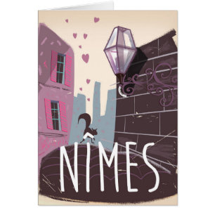 Nîmes France Cartoon