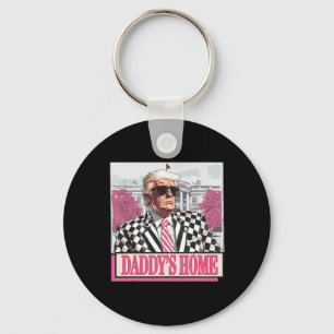 Nimm America Back Daddy's Zuhause Funny Pink Donal Schlüsselanhänger
