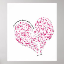 Nimm dein gebrochenes Herz, mach es in Kunst