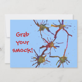 Nimm deinen Smock! Einladungen zum Geburtstag