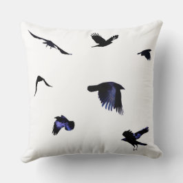 Nimm den Flight Crow Throw Kissen