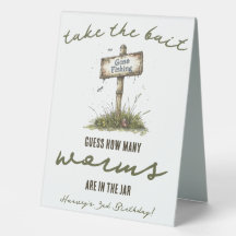 Nimm den Köder! Rate, wie viele Würmer im Jar sind