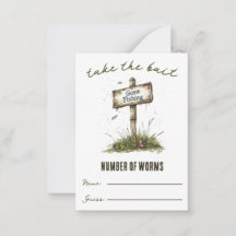 Nimm den Köder! Worm Guessing Game