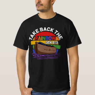 Nimm den Regenbogenstolz in den Gottesbund Promis  T-Shirt