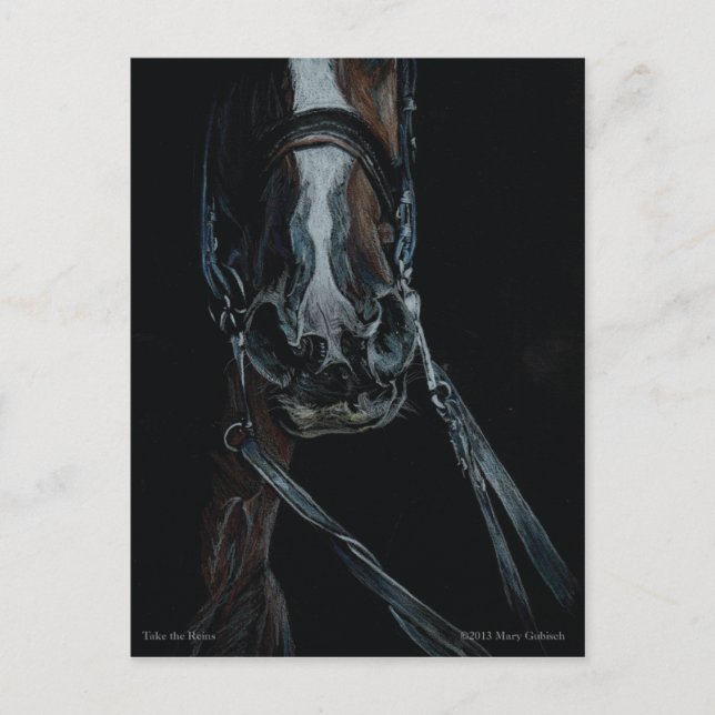 Nimm die Reine von Mary Gubisch Postkarte (Vorderseite)