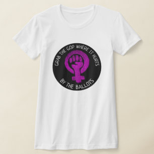 "Nimm dir den GOP, wo er weh tut T-Shirt