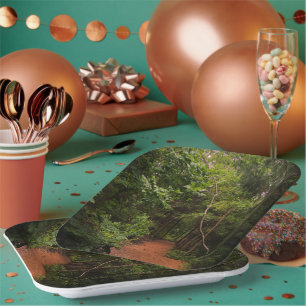 Nimm eine Wanderung! Geschenkidee Pappteller