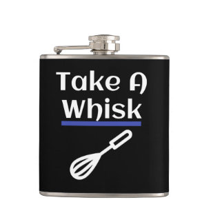 Nimm einen Whisk Baking Pub Flachmann