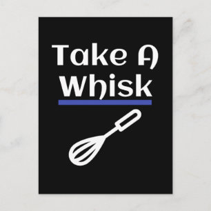 Nimm einen Whisk Baking Pub Postkarte