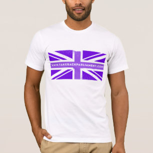 Nimm es mit der Fahne zurück, der weiße T - Shir T-Shirt