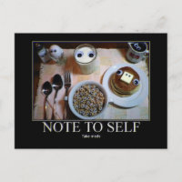 Nimm Meds! Postkarte!