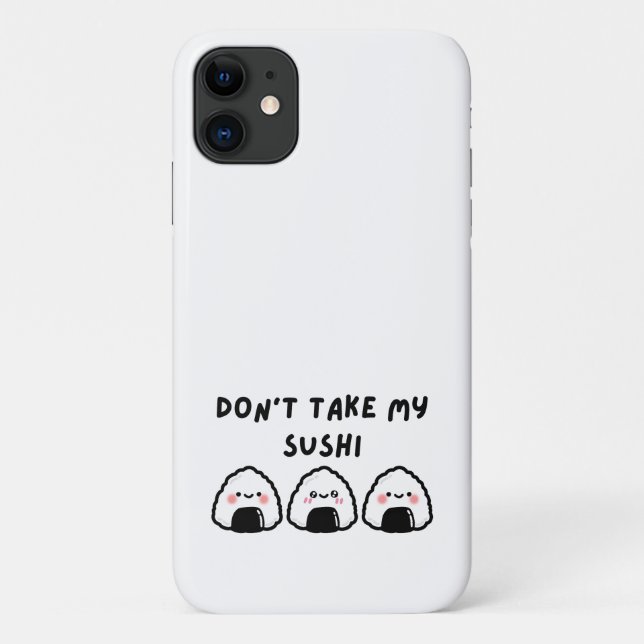 Nimm meinen Sushi nicht. Case-Mate iPhone Hülle (Rückseite)