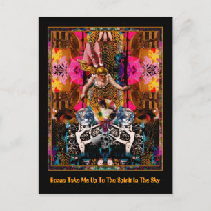 Nimm mich in den Himmel Postkarte