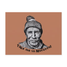 Nimm mich mit in Marokko Marrakesch, die alte Mens