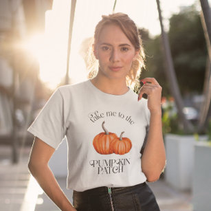 Nimm mich zum Pumpkinpflaster T-Shirt