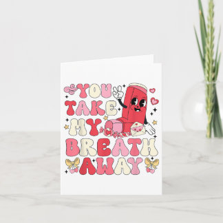 Nimm mir den Atem weg, wenn ich mit dem Inhalator Karte