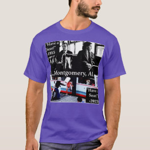 Nimm Platz Alabama Schlägerei Montgomery AL Flussu T-Shirt
