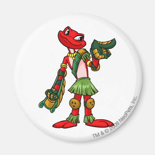 Nimmo Mystery Island Player Magnet (Vorne)