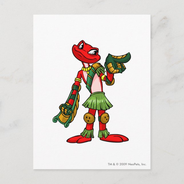 Nimmo Mystery Island Player Postkarte (Vorderseite)