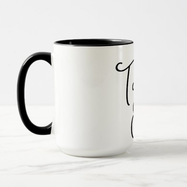 Nimm's leicht Kaffeetasse (Links)