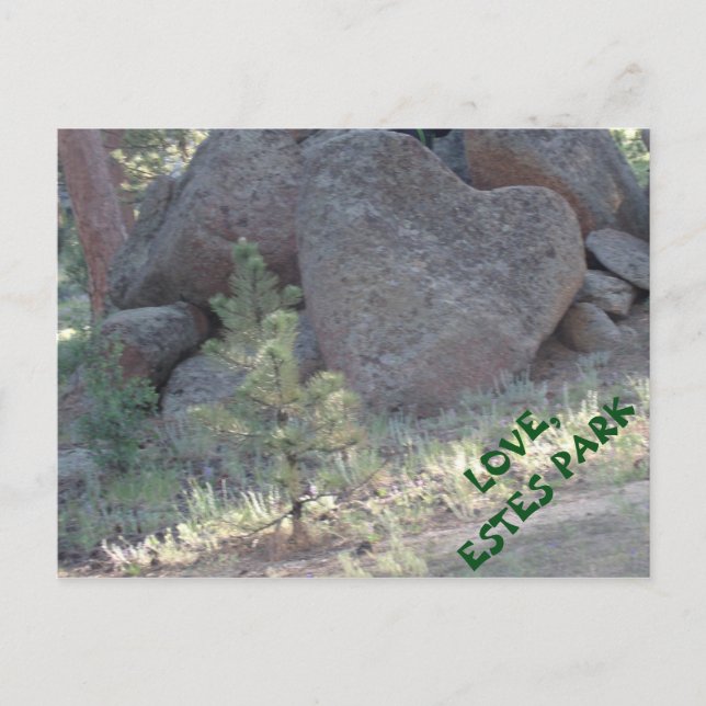 NIMMT PARK-LIEBE. POSTKARTE (Vorderseite)
