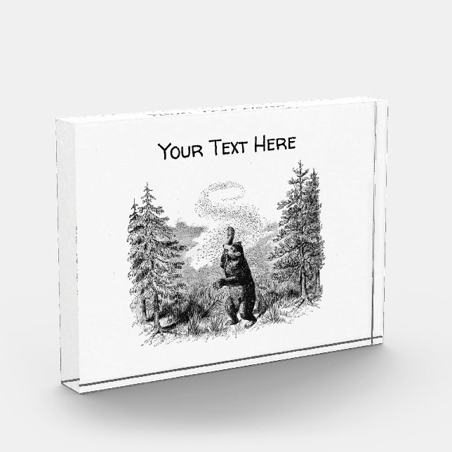 Nimrod - Bär und Bienen Fotoblock (Links)