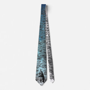 Nimrod - Bär und Bienen Neck Tie Krawatte