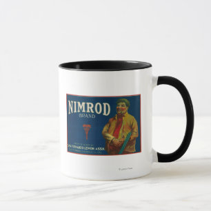 Nimrod-Zitrone LabelSan Fernando, CA Tasse