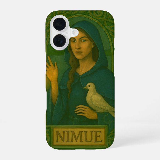 Nimue iPhone 16 Hülle (Rückseite)
