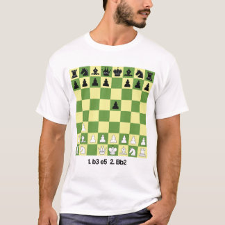 Nimzowitsch-Larsen Attack Schach Opening Shirt Beg