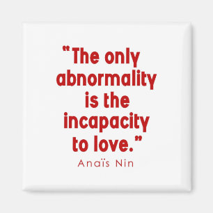 Nin auf Abweichung Magnet