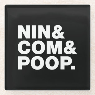 NIN & COM & KACK. GLASUNTERSETZER