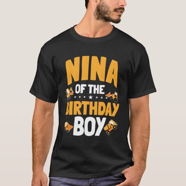Nina des Bauarbeiters Py T-Shirt (Vorderseite)
