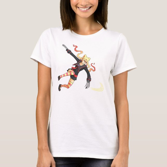 Nina - Fall an! T-Shirt (Vorderseite)
