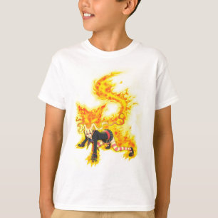 Nina Ferocious Fire Spirit Aura T-Shirt