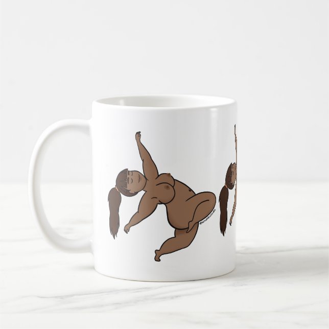 Nina, frei und tanzend kaffeetasse (Links)