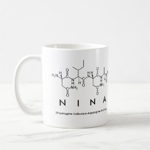 Nina-Peptidnamen-Tasse Kaffeetasse