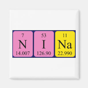 Nina Periodenmagnet Magnet