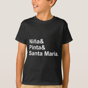 Nina Pinta  Christopher Columbus Schiff T-Shirt