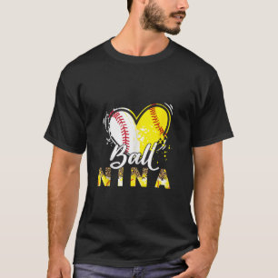 Nina von beiden Baseball Softball Sport Matching F T-Shirt