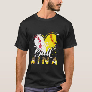 Nina von beiden Baseball Softball Sport Matching F T-Shirt