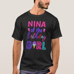 Nina von der Geburtstagskarte Oma Ice Cream First T-Shirt