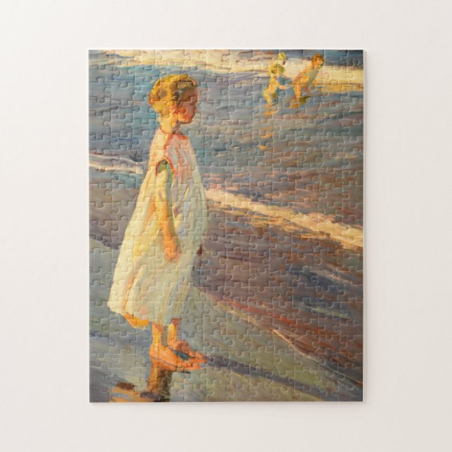 Niña von Joacquin Sorolla Puzzle (Vertikal)