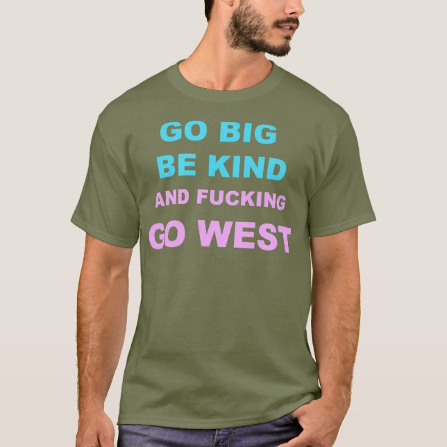Nina West Go West Tee Shirt RPDR Drag Queen (Vorderseite)
