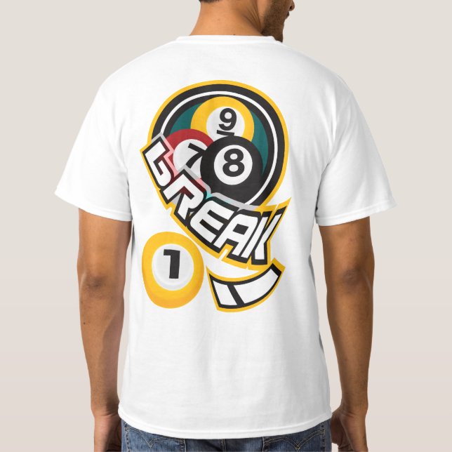 Nine-ball T-Shirt (Rückseite)